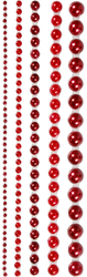 Vivi Gade Vivi Gade Halve parels Set Rood 140 stuks