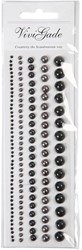 Vivi Gade Vivi Gade Halve parels Set Zwart 140 stuks