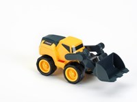 Klein Volvo toy wheel loader - construction vehicle scale 1:24 yellow grey