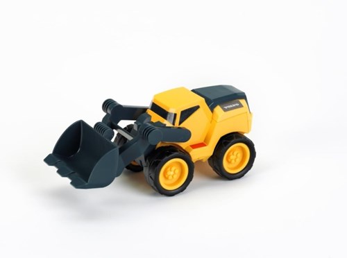Klein Volvo toy wheel loader - construction vehicle scale 1:24 yellow grey-2