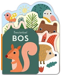 Lantaarn board book forest animals - sturdy toddler book with animals