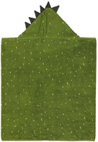 Trixie hooded towel organic cotton 75x75cm Mr. Dino baby towel-2