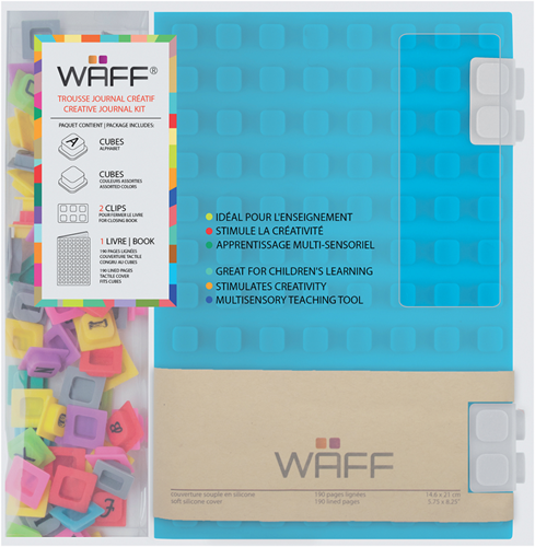 Waff Waff Creatief Dagboek Set A5 Aqua