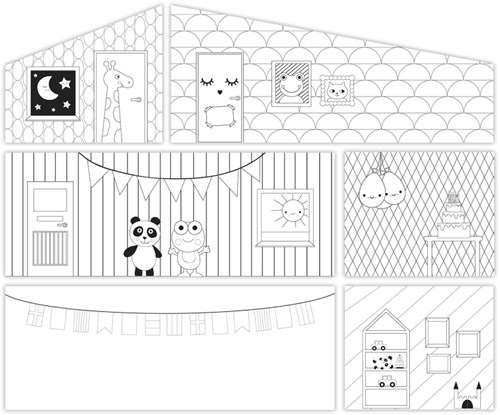 Lundby creative DIY wall set - craft toy set for kids