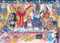 Jumbo jigsaw puzzle WASGIJ Rule the Runway! 1000 pieces puzzle game