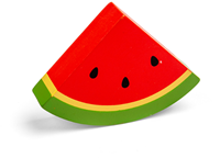 BigJigs toy watermelon wooden fruit for children