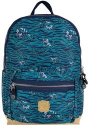 Pick & Pack Tiger Skin Backpack L / Dusty green