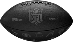 Wilson American Football NFL 32 Team Logo - Black - Official Size