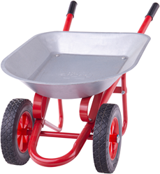 BigJigs kids wheelbarrow - metal outdoor garden toy