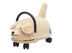 Wheelybug ride-on dog - small wooden toddler ride-on toy