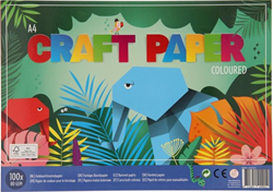 Craft paper Colored 100 sheets A4