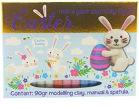 Wins Holland clay figure set Easter bunny - modeling kit for Easter