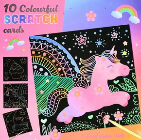 Wins Holland scratch cards cheerful - creative art set for kids