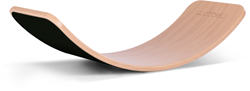 Wobbel balance board Original black felt - FSC beechwood toy