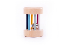 Bigjigs Wooden Roll Rattle FSC 100% (4)