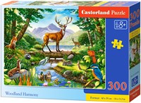 Castorland puzzle animals Woodland Harmony 300 pieces cardboard-2