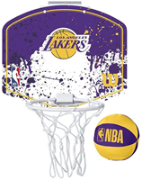 Wilson NBA Mini Basketball Hoop LA Lakers basketball set door