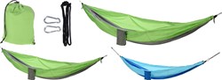 Redcliffs hammock nylon 140x270cm with rope and hooks - load capacity 120kg