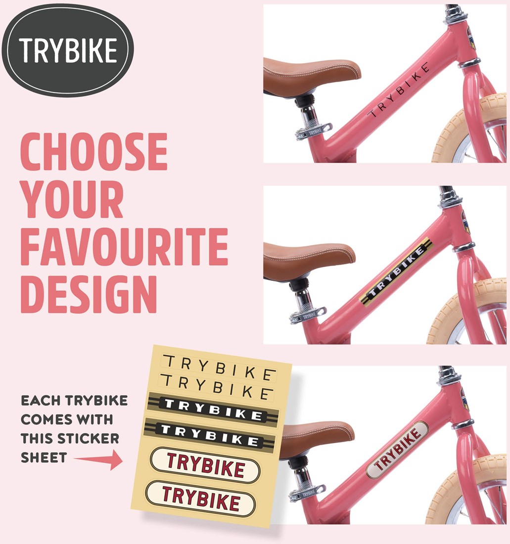 Trybike shop vintage pink