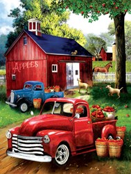 SunsOut puzzle XXL pieces - Apples for Sale - 300 pieces