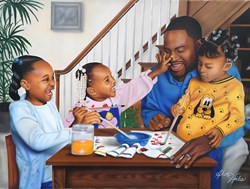 SunsOut puzzle XXL pieces - Daddy's Little Girls - 500 piece jigsaw
