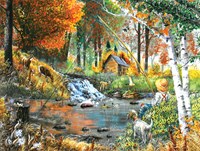 SunsOut puzzle XXL pieces - Fishing Companions - 500 pieces