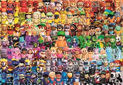 Clementoni puzzle - Stumble Guys - 180 XXL pieces - kids jigsaw