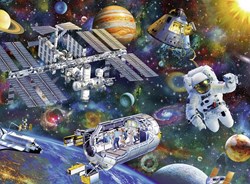 Ravensburger puzzle Cosmic Research 200 pieces kids jigsaw