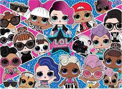 Ravensburger Children's Puzzle 100 XXL L.O.L. Friends for life