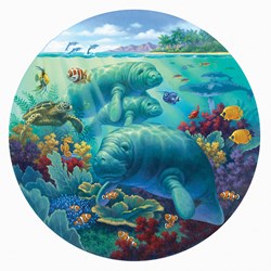 SunsOut puzzle XXL pieces - Manatee Beach - 500 pieces