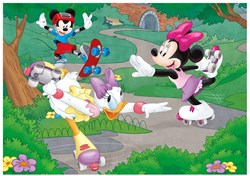 Dino puzzle Minnie XXL pieces - 100 pcs - cartoon jigsaw