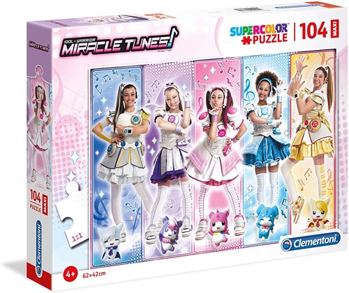 Clementoni puzzle Miracle Tunes XXL pieces - 104 pieces-2