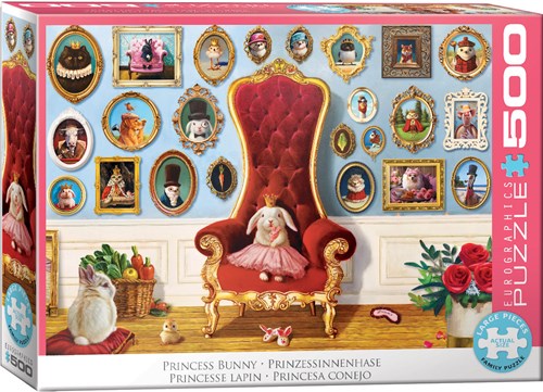 Eurographics puzzle Princess Bunny XXL pieces 500 pieces jigsaw-2