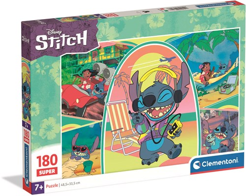 Clementoni puzzle Stitch 180 pieces - Disney jigsaw puzzle for kids-2