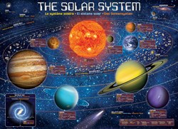 Eurographics puzzle Solar System XXL - 500 XL pieces - educational toy