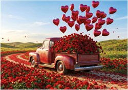 Educa Jigsaw XXL Pieces Valentine's Pickup 500 Pieces Cardboard