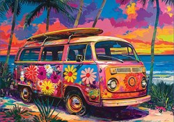 Eurographics puzzle - XXL Pieces VW Bayside Shawna Stewart 500 pieces
