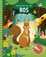 Speuren in het bos search book - interactive children's forest adventure