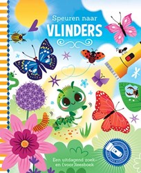 Lantaarn butterfly search book - Interactive flashlight book for kids