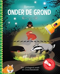 Lantaarn interactive search book Speuren underground with flashlight