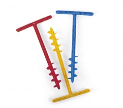Dantoy sand drill toy - colorful beach accessory for kids