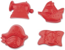 Androni Giocattoli pirate sand moulds set - beach toy 4-piece