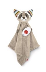 Zazu comforter raccoon Robin with sound and cry sensor - grey