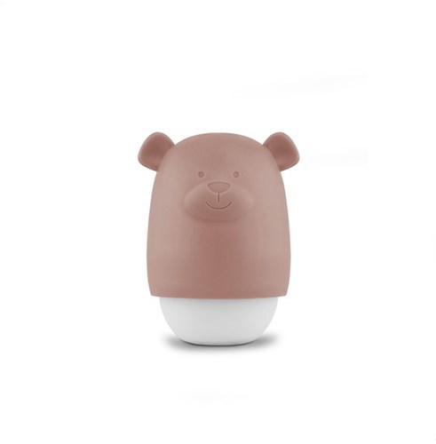 Zazu night light Benny the Bear brown LED nursery mood lamp-2