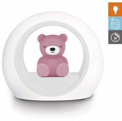 Zazu night light Billy the bear purple with cry sensor and LED light