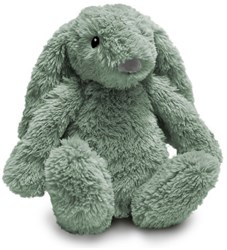 Zazu cuddly rabbit night light green with soothing sounds