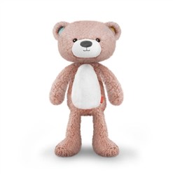 Zazu sleep trainer bear Brody pink night light music plush