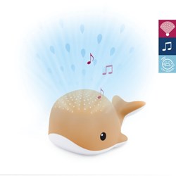 Zazu baby projector whale night light with cry sensor and music