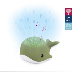 Zazu baby projector whale green - soothing light show and sounds