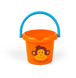Gowi Bucket 16cm orange